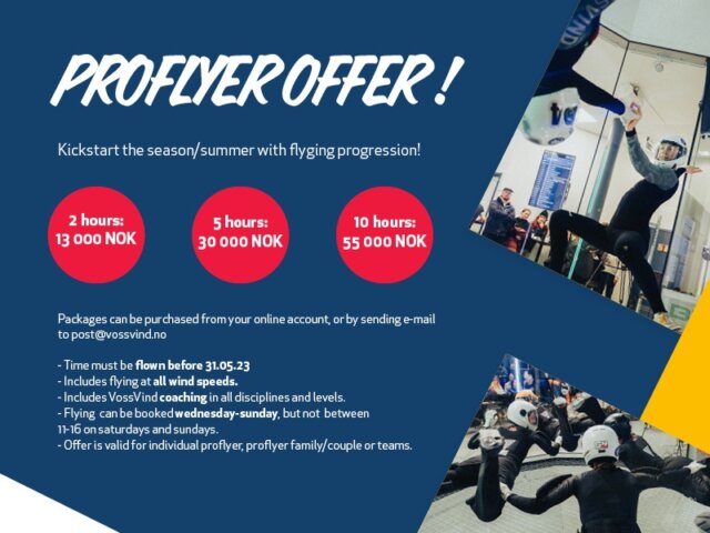 Proflyer Offer April May 2023